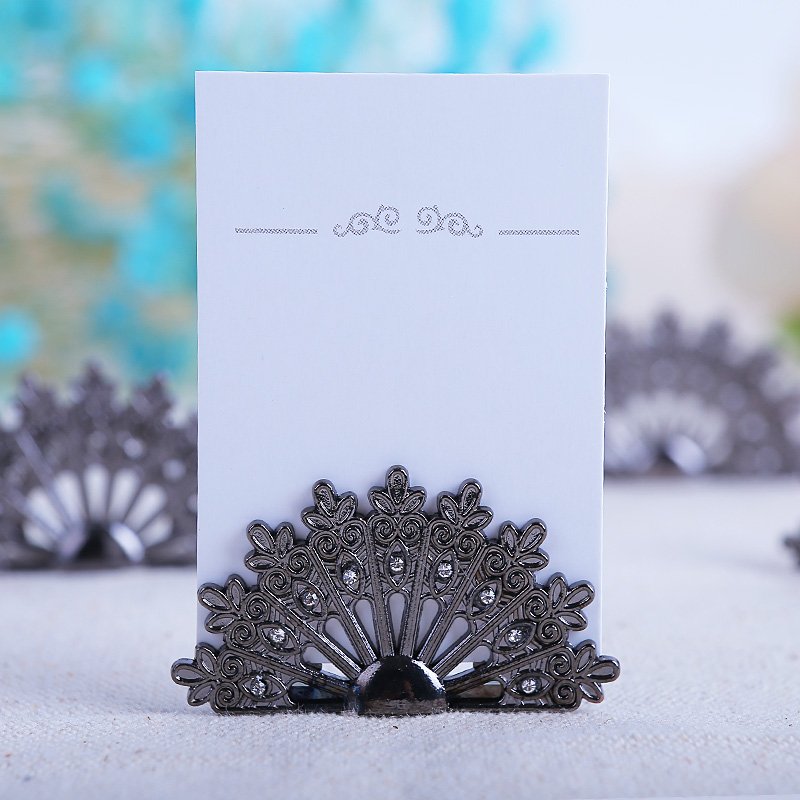 Wholesales Creative Design Place Card Photo Holder Rustic Wedding Favors Natural Themed Party Decor Name Card Holders