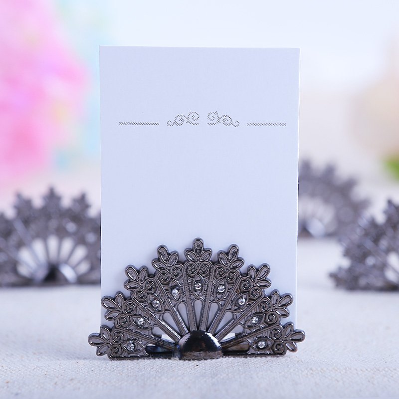 Wholesales Creative Design Place Card Photo Holder Rustic Wedding Favors Natural Themed Party Decor Name Card Holders