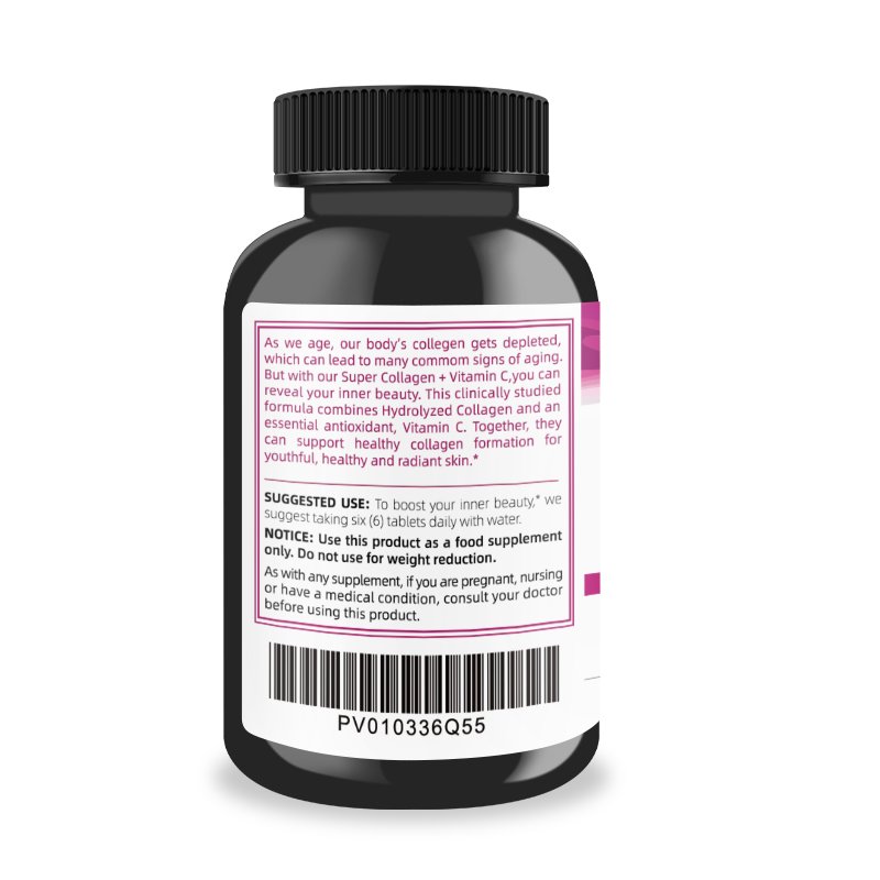 250 tablets super collagen type 1&3 dietary supplement for healthy skin hair nails joint support