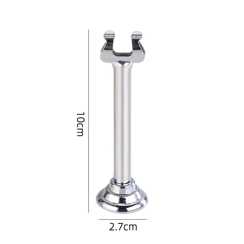 High quality 4CM 7CM 10CM metal Table Number holders assorted color wedding Table sign holders