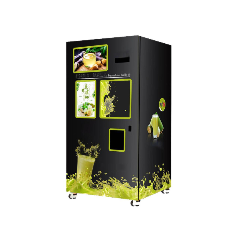 Micron Self Service Cane Juicer Machine with Card Reader Sugar Cane Vending Machine