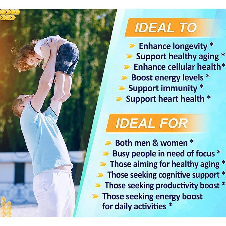 90 Count Resveratrol supplement 10 in 1 High Strength Resveratrol 11500MG with Quercetin Healthy Aging Immune Brain Boost Joint