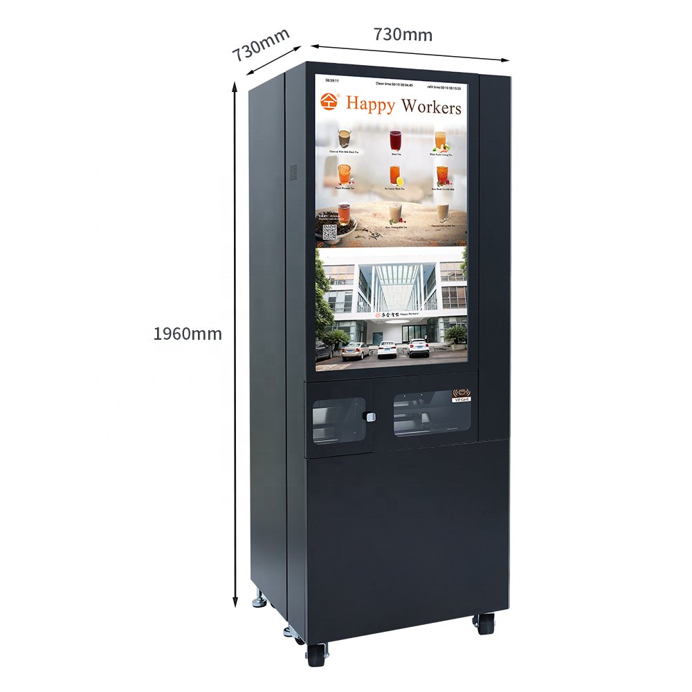 2024 New Innovation Customized Smart Tea Vending Machine for Public Place