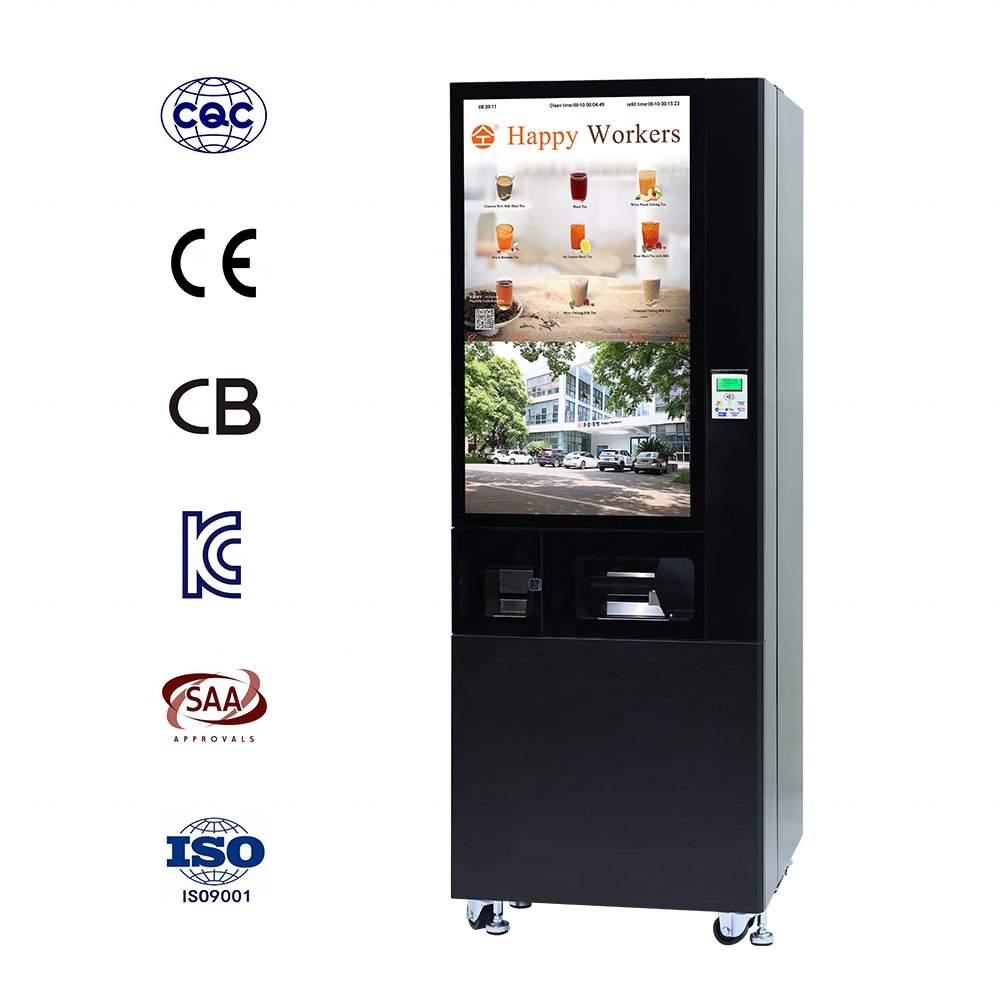 2024 New Innovation Customized Smart Tea Vending Machine for Public Place
