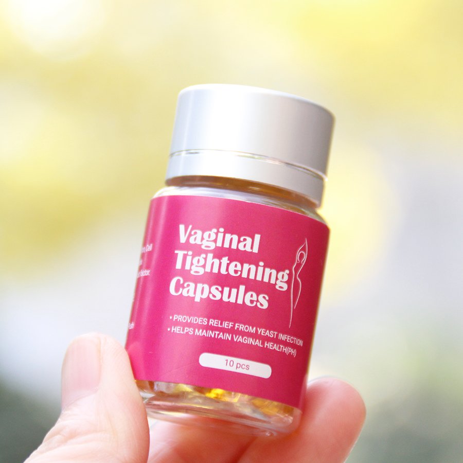 Private Label 100% Natural Herbs Yoni Tighten Capsule Shrinking Vagina Improve Women Pleasure Female Vaginal Tightening Capsule