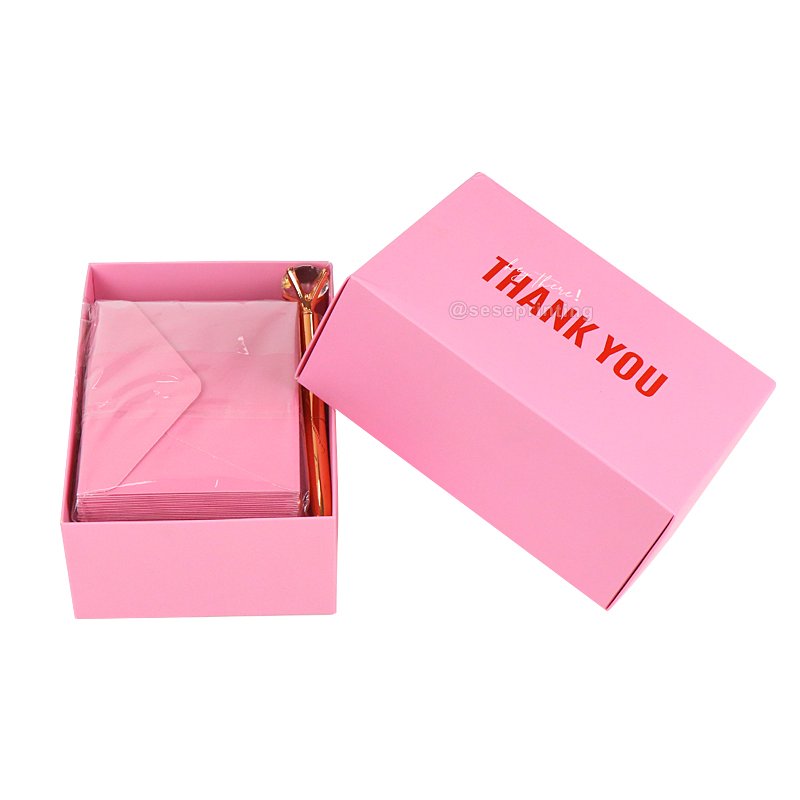 Custom Create Colorful Gold Foil Paper Thank You Cards With Logo Thank You Business Card Printing