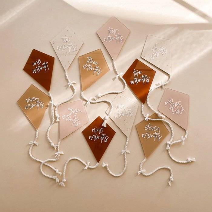 Custom Laser Cut Square Clear Acrylic Wedding Table Numbers Acrylic Laser Cut Place Cards