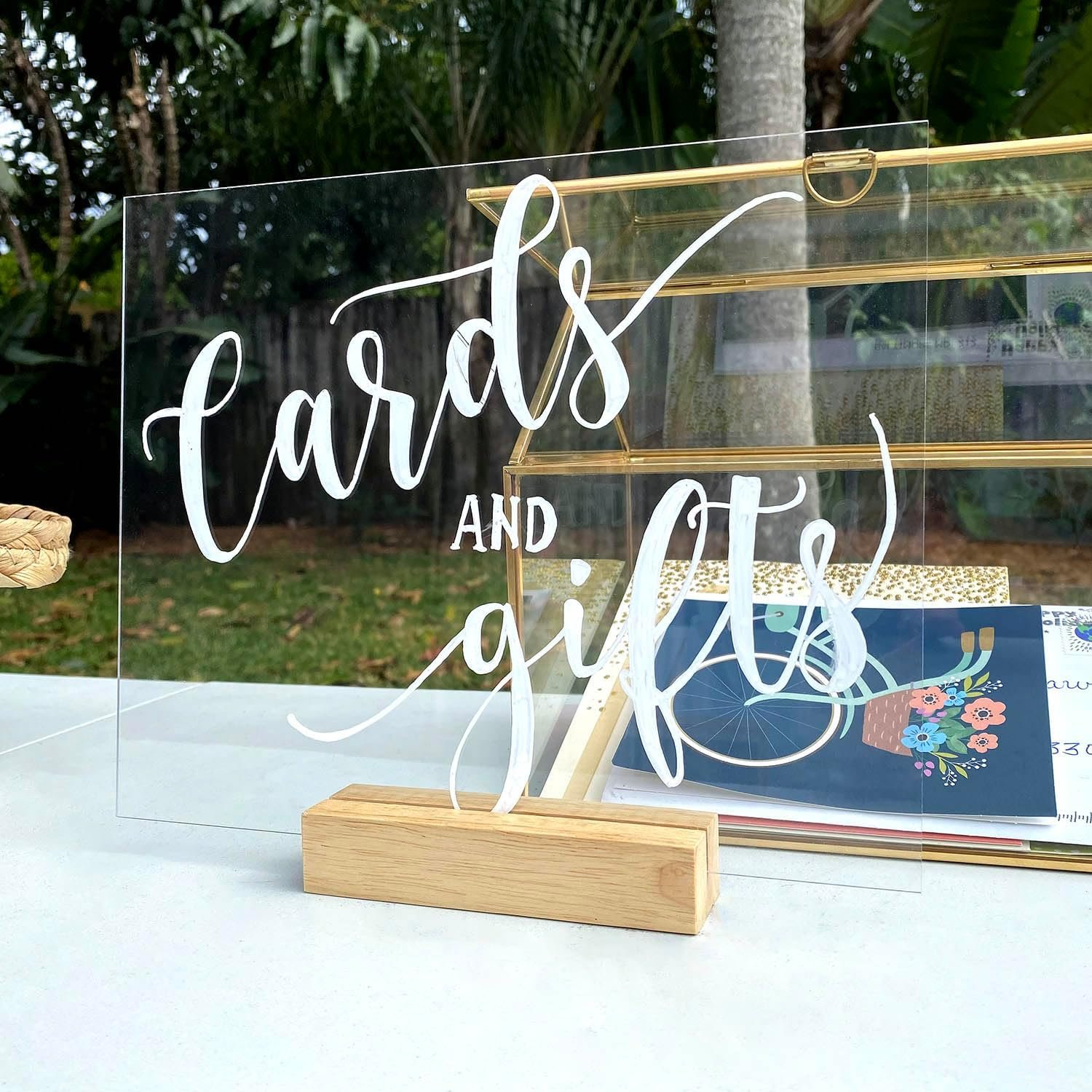 Wood Picture Place Card Holders Wooden Stands Name Card Holders for Display Wedding Home Decoration Wood Table Number Stands