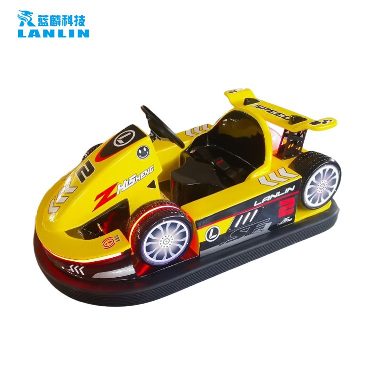 LANLIN 2022 Cool Exciting Indoor Battery Drift Bumper Car For Kids Playground