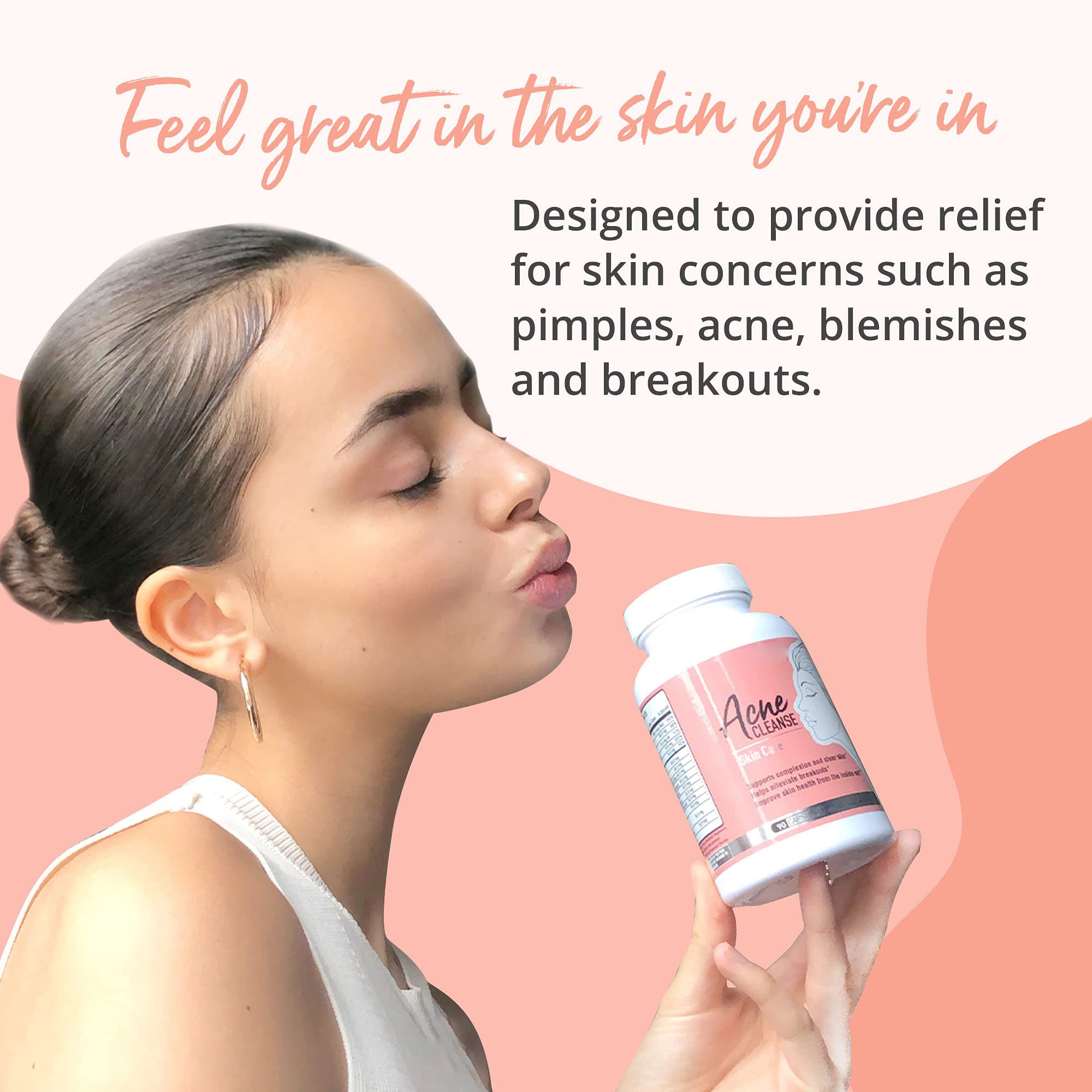 Acne supplement Skin Care Acne Cleanse Capsule Vegan Acne Capsule For Oily Skin Dark Spot skin whitening capsules