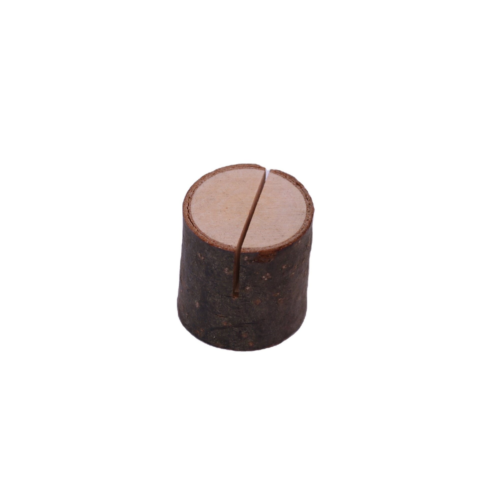 Tailai Rustic Wood Table Numbers Holder Wooden Place Card Holder Party Wedding Table Name Card Holder Memo Note Card