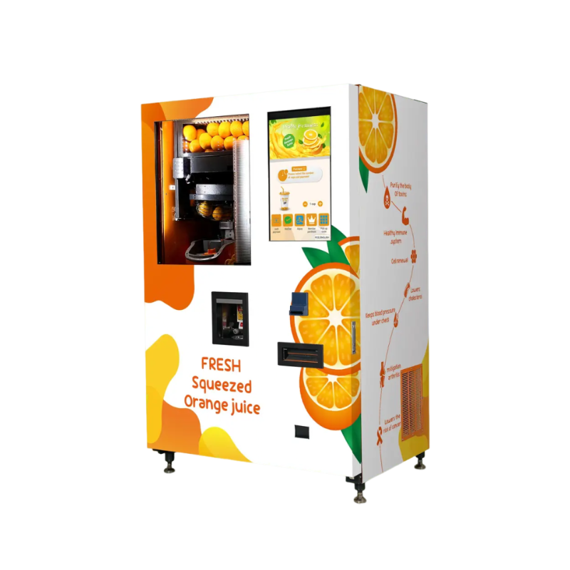 Micron Factory Direct Sale Natural Fresh Fruit Juice Orange Juice Vending Machine