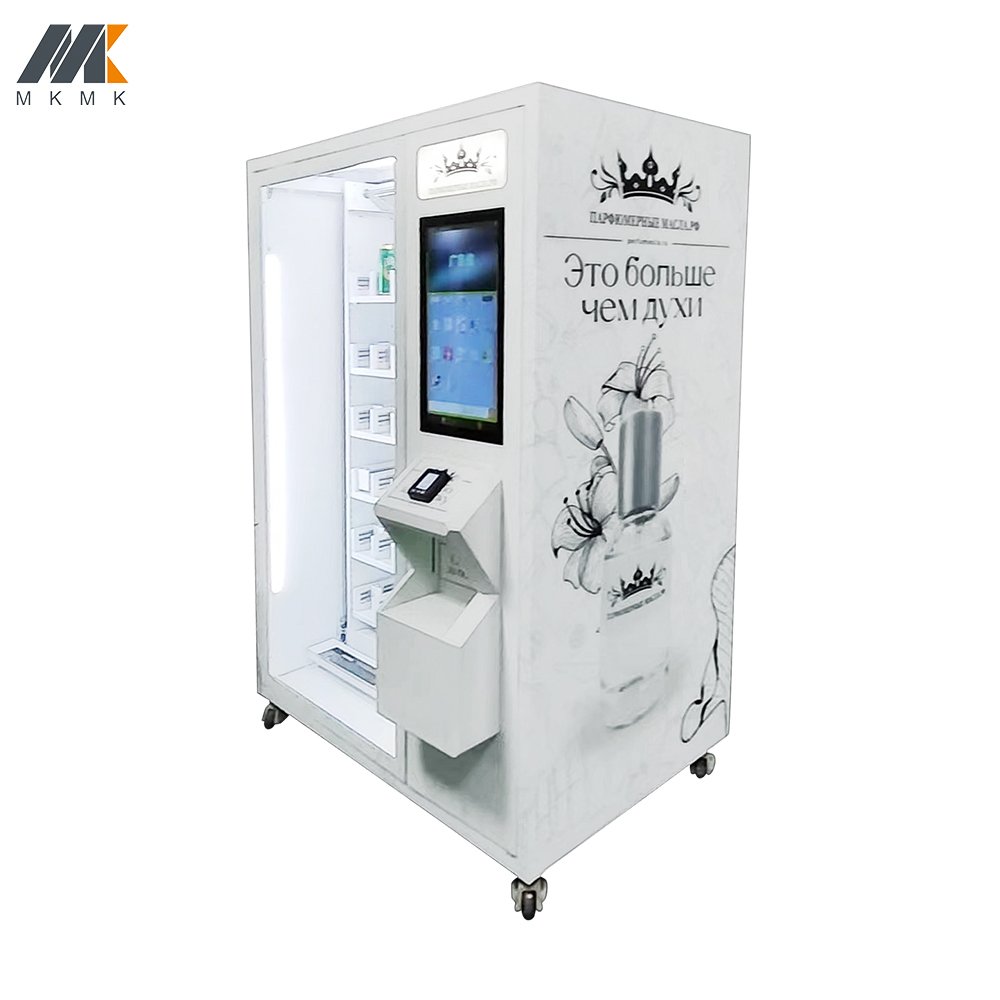 Makmik Factory Direct Sale Self Service Fully Automatic Combo Perfume Vending Machine With Card Reader