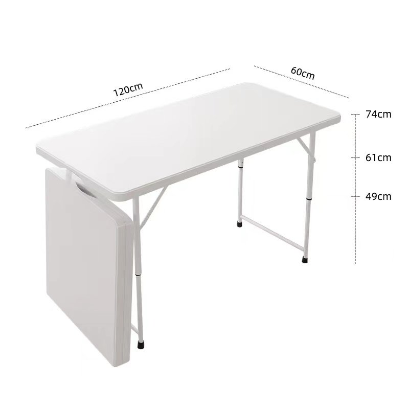 cheap 6FT 180cm rectangle folding table plastic folding tables for outdoor event