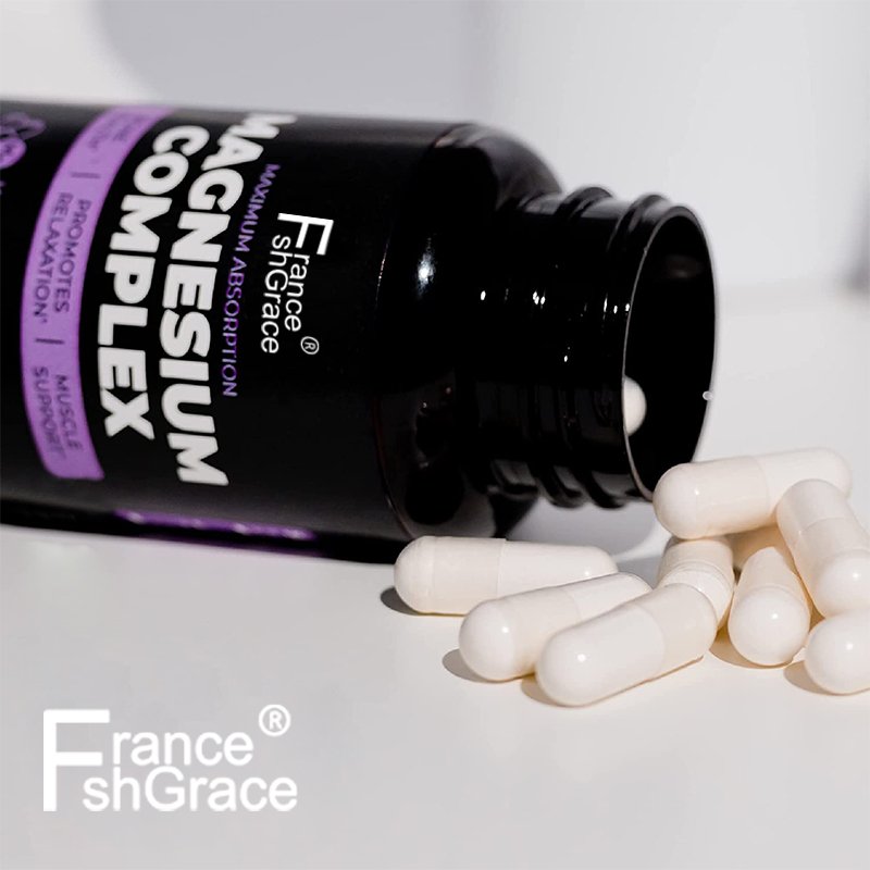 Magnesium Complex capsules Dietary Supplement for Muscle Support