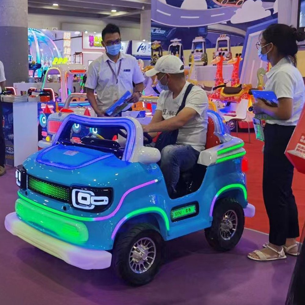 Quality Amusement Park Funny outdoor Children Driving car Game 400W motor Battery Kids Electric Car Baby Ride On bumper car