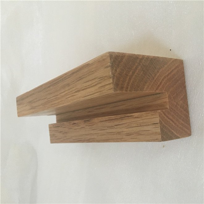 Natural Timber Sign Holder Display Oak Block Desk Calendar Stand Base,Wood Table Tent Card Holder