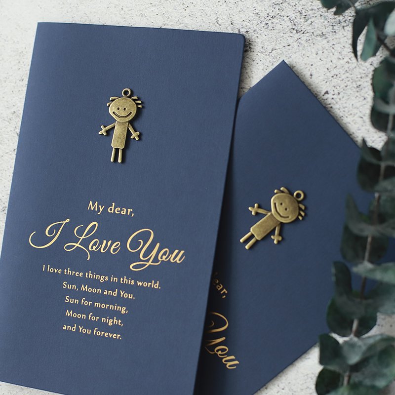 Customized Heartwarming Happy Valentine's Day Unique Confession Card Romantic I Love You Greeting Cards