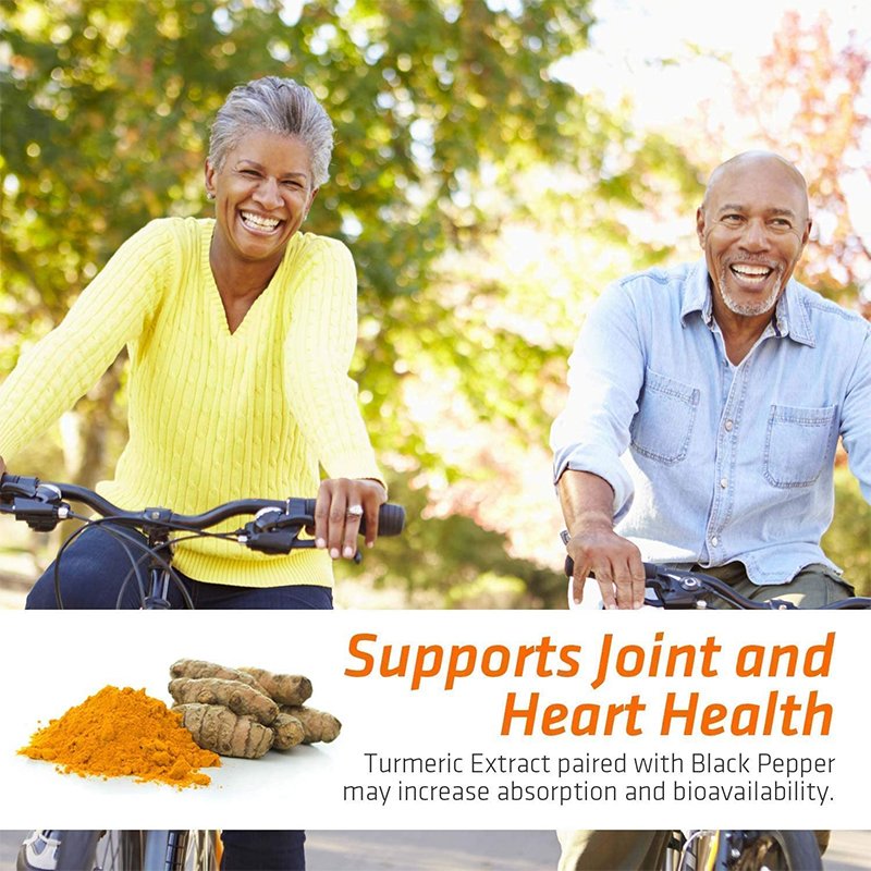 Turmeric Curcumin Capsule 1950 mg 240 Capsules Curcuminoids Bioperine Pain Relief Joint Support