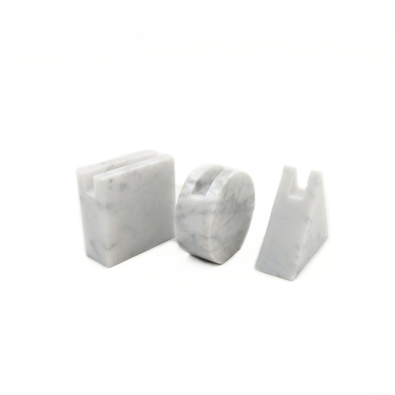 HZX stone Name Place Card Holders marble Table Number Stand Decorative Card Holder Wedding Display Stand