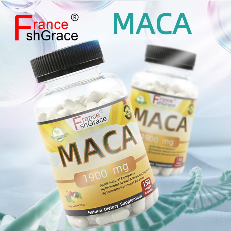 Organic supplement maca plus capsules strong pills maca root capsule