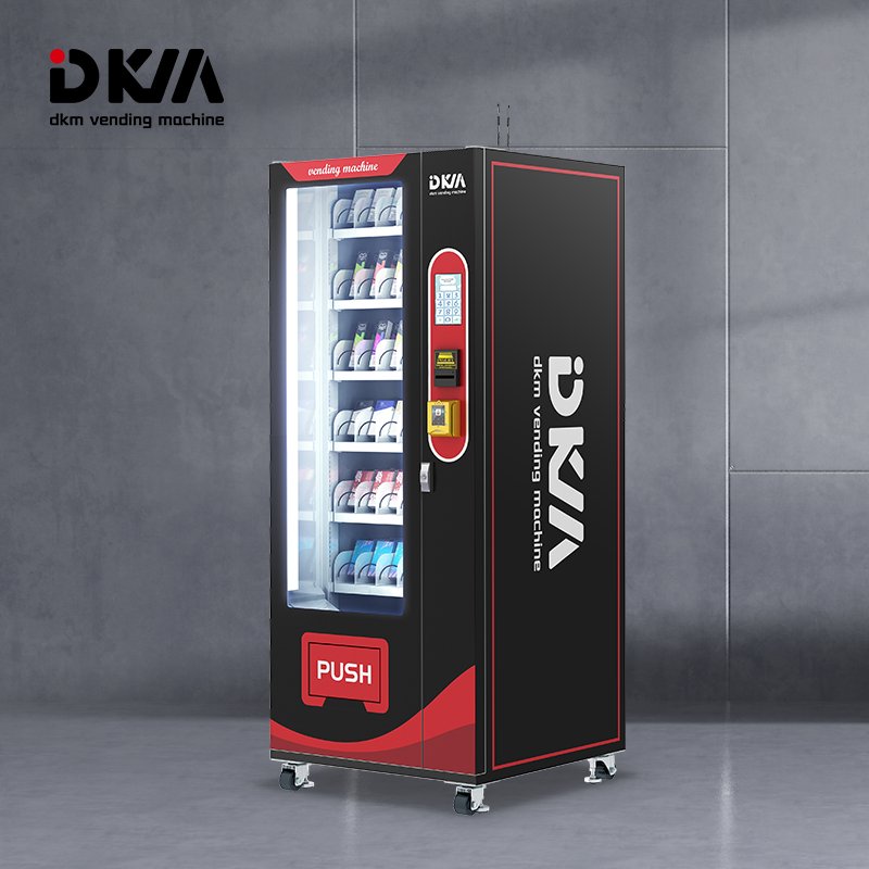 Dkmvending Good Quality False Lashes Food Outdoor Vending Machine For Cigarette