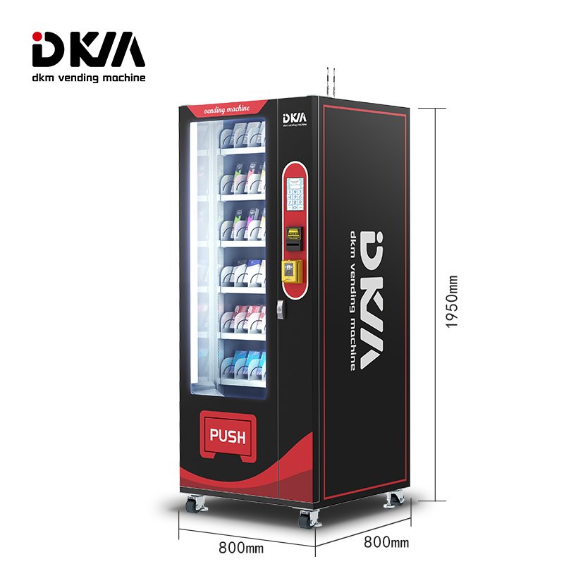 Dkmvending Good Quality False Lashes Food Outdoor Vending Machine For Cigarette