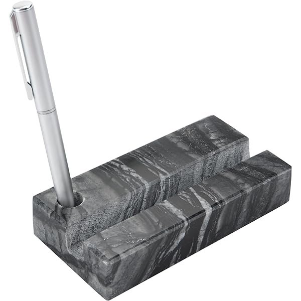 Marble card holder tabletop decorative marble crafts card stand Rectangle Marble Stone Name Clip Card Holder