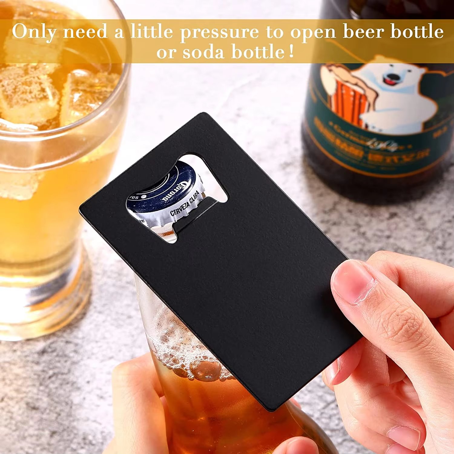 Credit Card Bottle Opener Wallet Bottle Opener Beer Bottle Opener Make Your Own Brand Logo