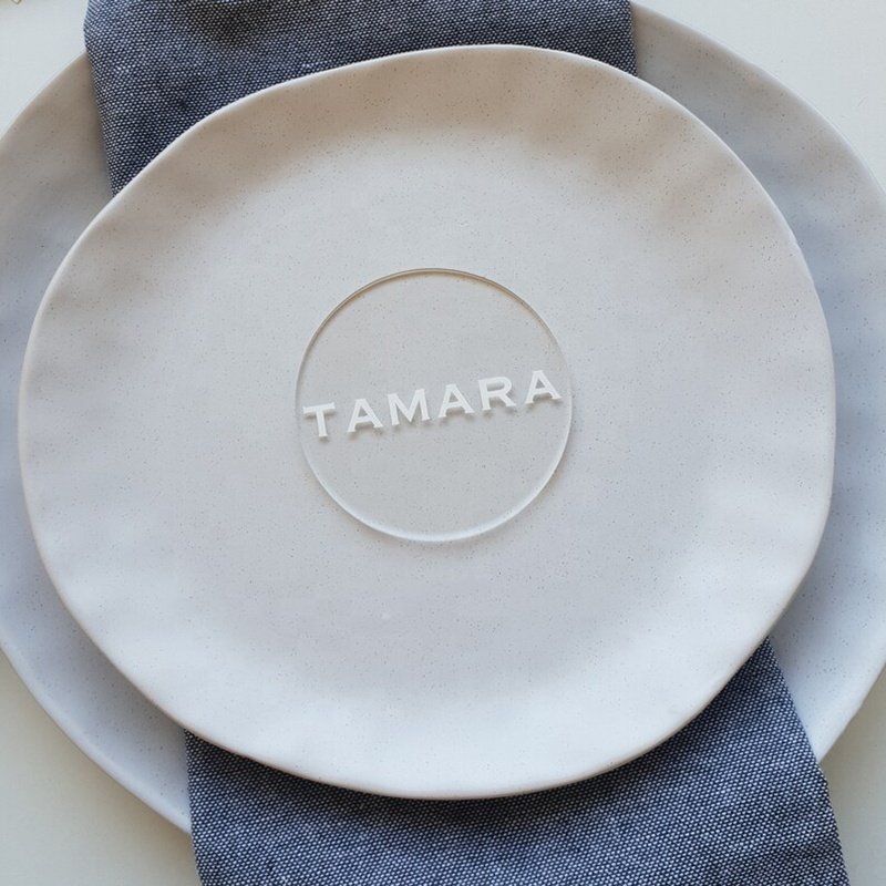 Hot Sale Blank Round Acrylic Place Cards Wedding Place Names Wedding Signs Acrylic Escort Cards Wedding gift