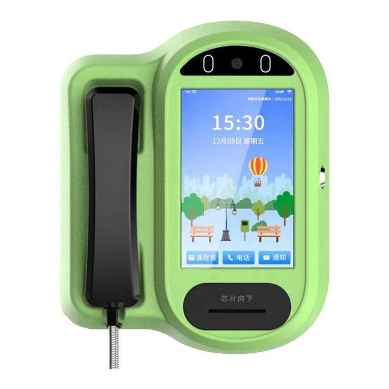 4G LTE School Video Call with the management system SIM Card LAN Port usded in Public Place Android School Pay Phone
