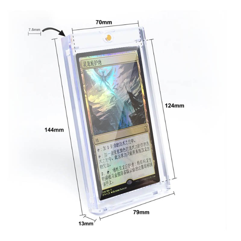 PSAA Slab Bumpers Custom Graded Card Slab Bumpers Graded Card Slab Guard Protector For Sports Cards