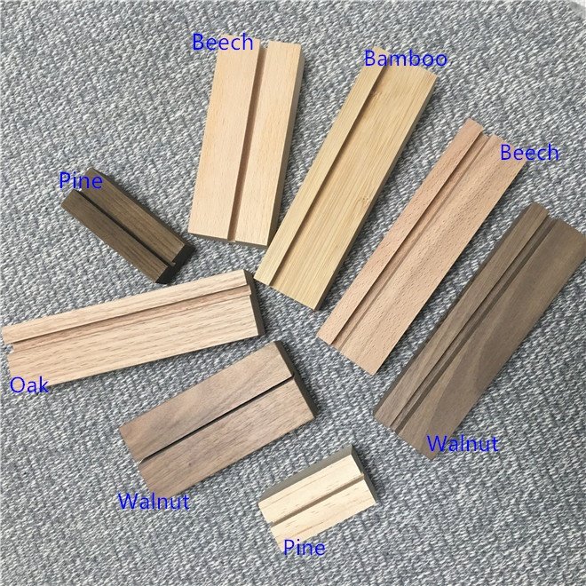 Rustic Small Kitchen Countertop Memo Board Double-Sided Mini Chalkboard Signs with Wood Base Stand,Tabletop Menu Chalkboard