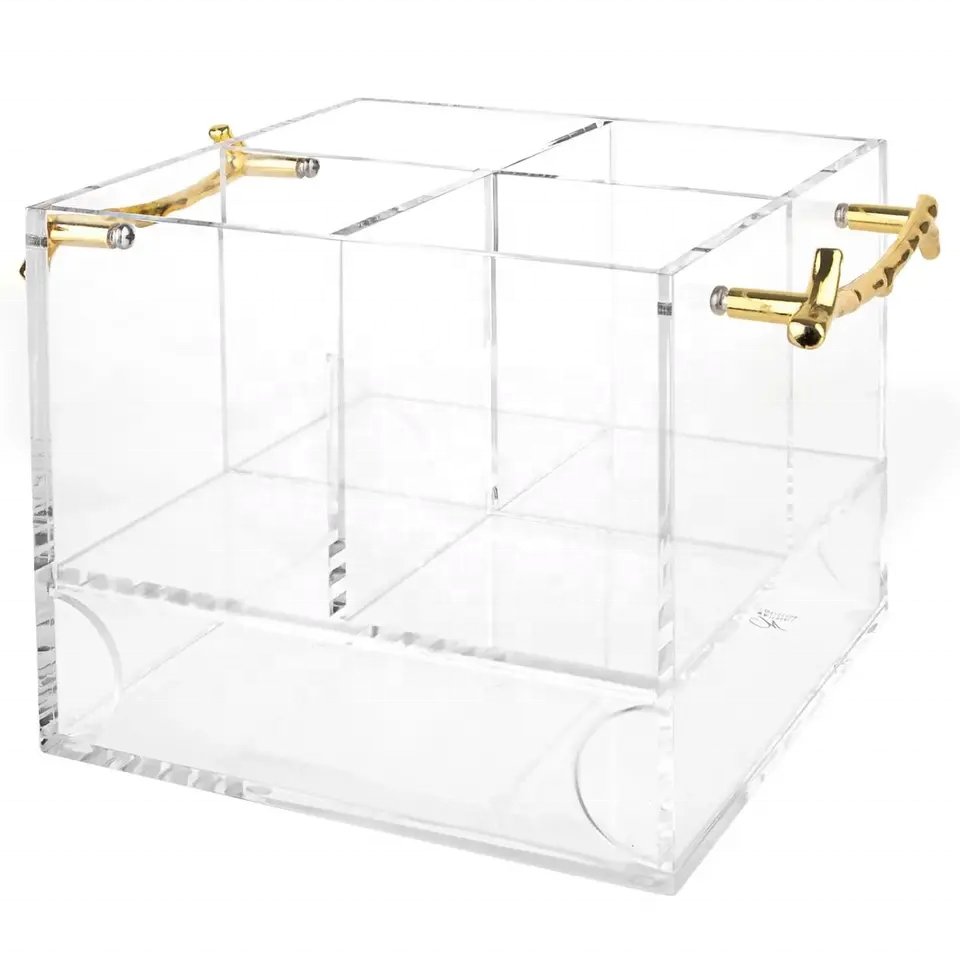 Factory wholesale Lucite Birkat Hamazon Set black acrylic blessing card with customize graphic