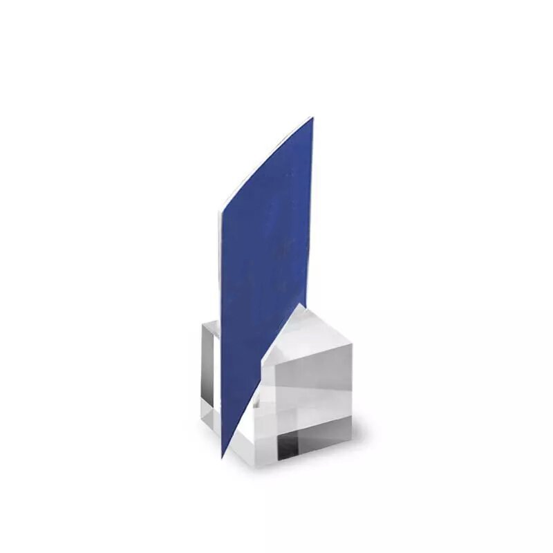 Acrylic Slotted Stand Name Card Holder Base Transparent Lucite Place Card or Business Card Holder