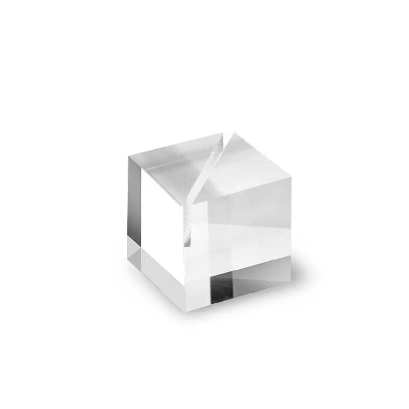 Acrylic Slotted Stand Name Card Holder Base Transparent Lucite Place Card or Business Card Holder