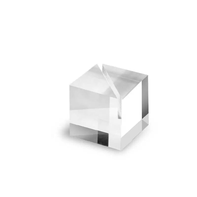 Acrylic Slotted Stand Name Card Holder Base Transparent Lucite Place Card or Business Card Holder