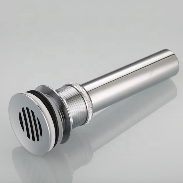 Hot sales Open Waste Brass Material Grid Drain Sink Basin Waste with Public places