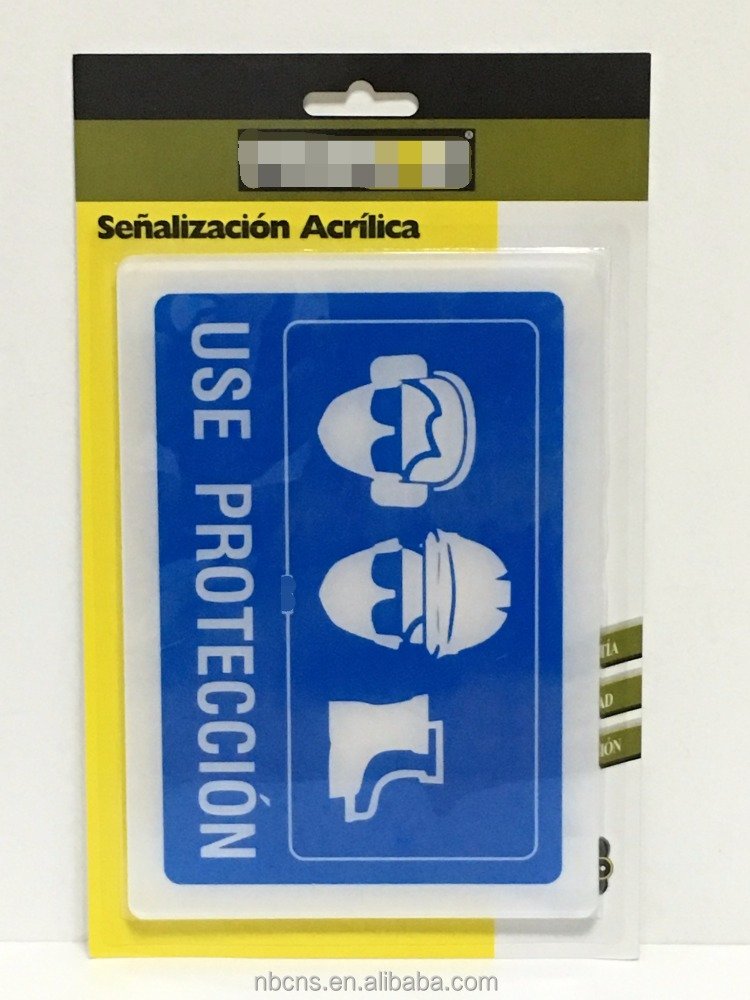Public Place Safety Acrylic Signs
