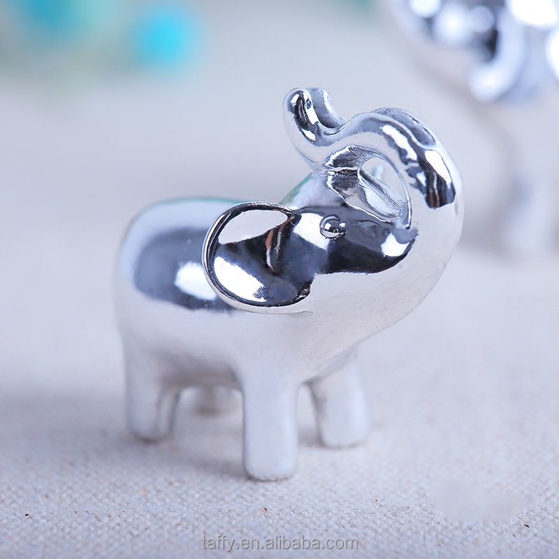 2017 new wholesale elegant bridal shower wedding party table decorations supplies lucky elephant place card table number holder