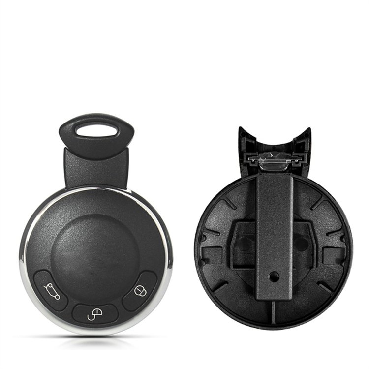 Replacement 3 Buttons Remote Smart Card Car Key Shell Cover Case FOB For BMW Mini Cooper R56 2007-2014 without battery place