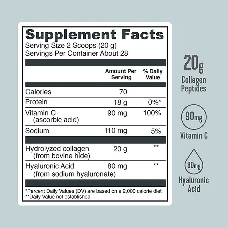 Non GMO Original Collagen Peptides Dietary Supplement