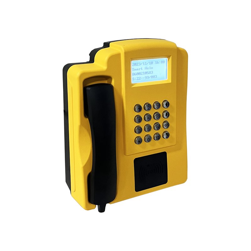 New Products 2024 VoIP RFID Card Public 4G Pay Phone in School Outdoor Place