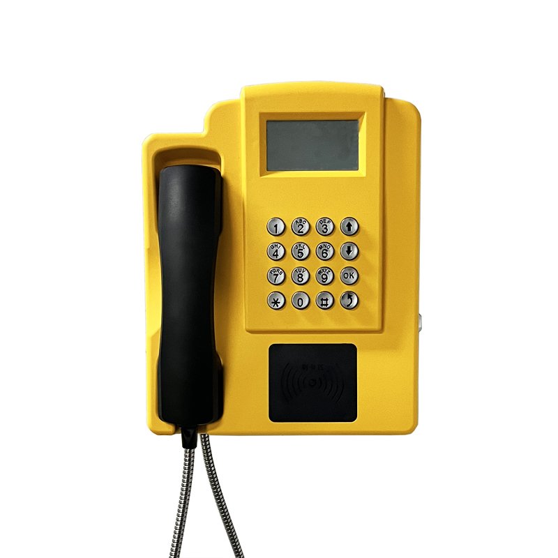 New Products 2024 VoIP RFID Card Public 4G Pay Phone in School Outdoor Place
