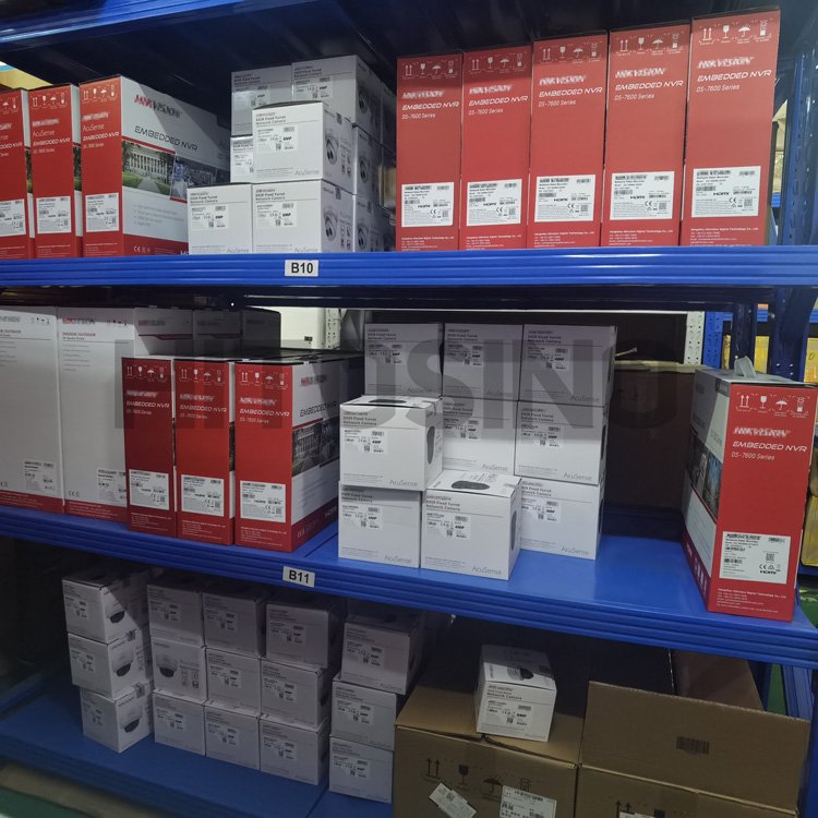 Compatible HIK 4MP 5MP 8MP Full Color Acusense Dome Bullet Turret PTZ PoE CCTV IP Network Camera With 4K NVR System