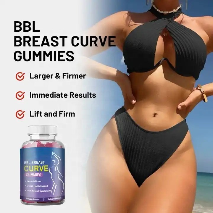 OEM/ODM Butt And Hips Enlargement Gummies Maca Pills Gummies For BBL breast and butt enhancement curve gummies