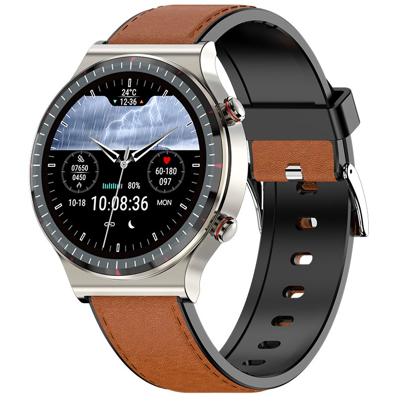 New G08 Health Monitoring Smart Watch Ecg Ppg Blood Sample Sleep Accurate Monitoring Smartwatch Android Zinc Alloy IP67 Square