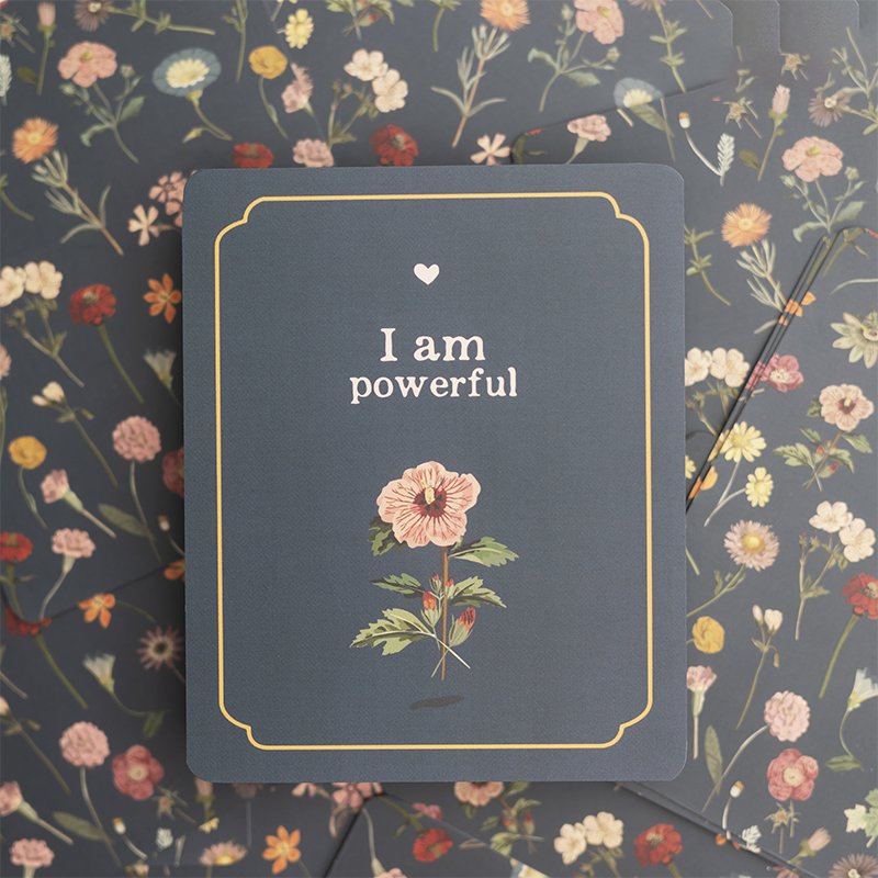 Wholesale Custom Printing Question Flash Cards Positive Custom Affirmation Cards Free Sample