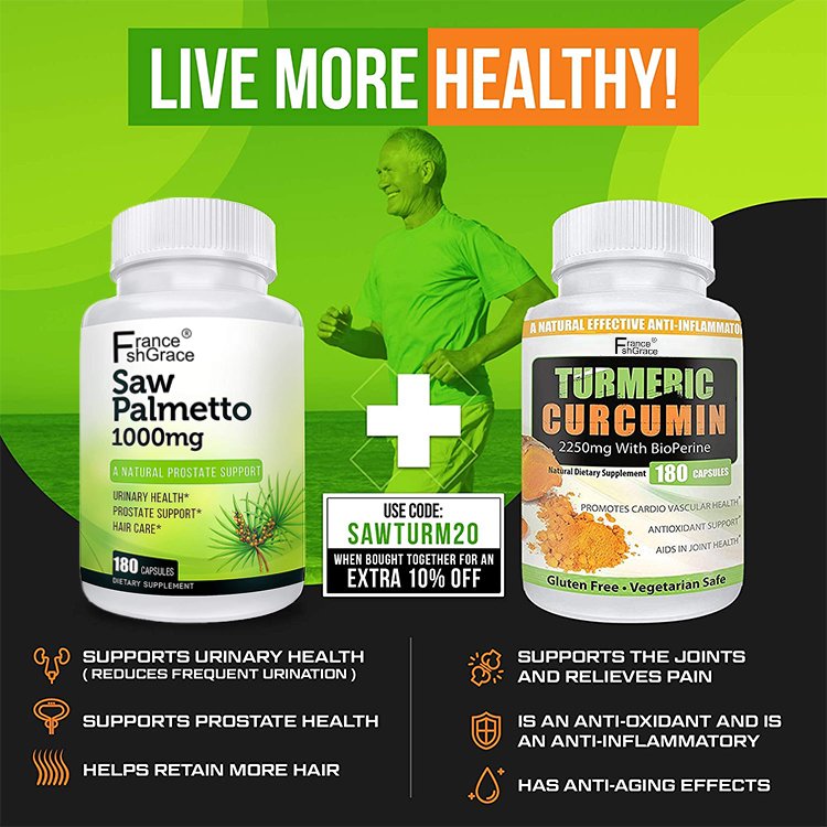 Supplement For Men Prostate Health Care with Saw Palmetto