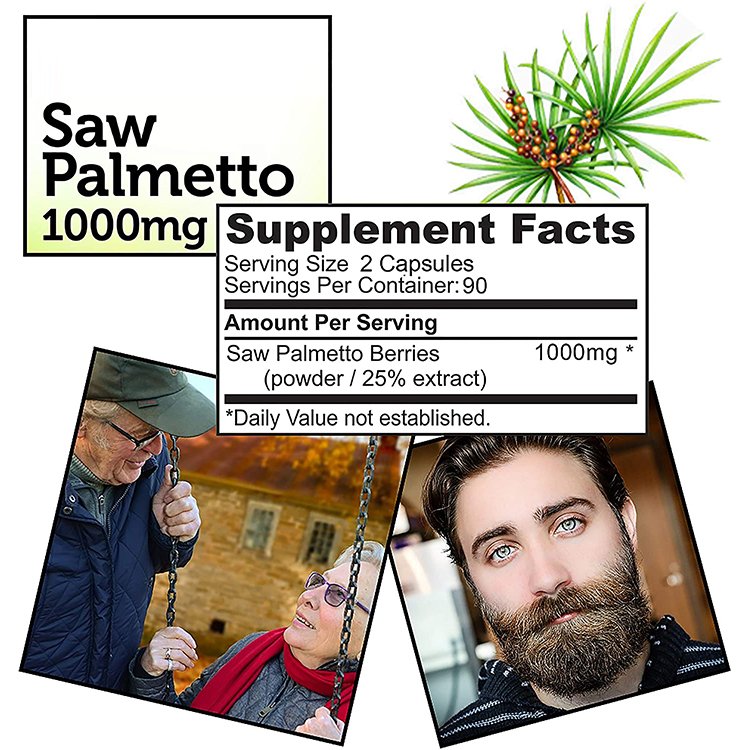 Supplement For Men Prostate Health Care with Saw Palmetto